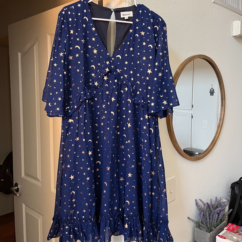 Make it Minnie/&Merci Sorcerer Mickey Dress - 3X